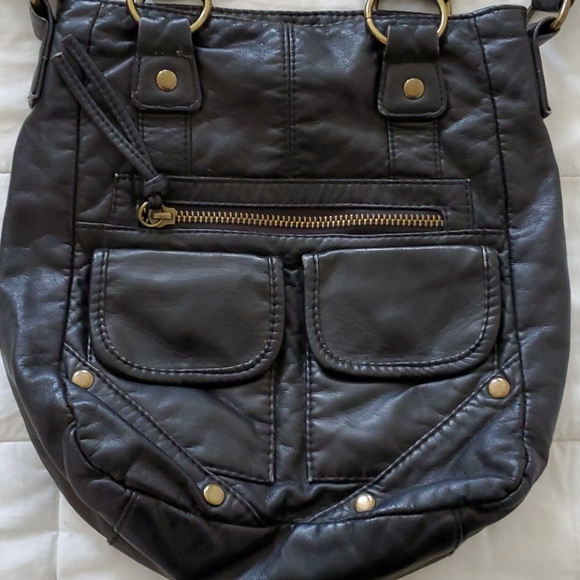 Saddle 2 Handle Pouch Purse B03 - Picture 2 of 5